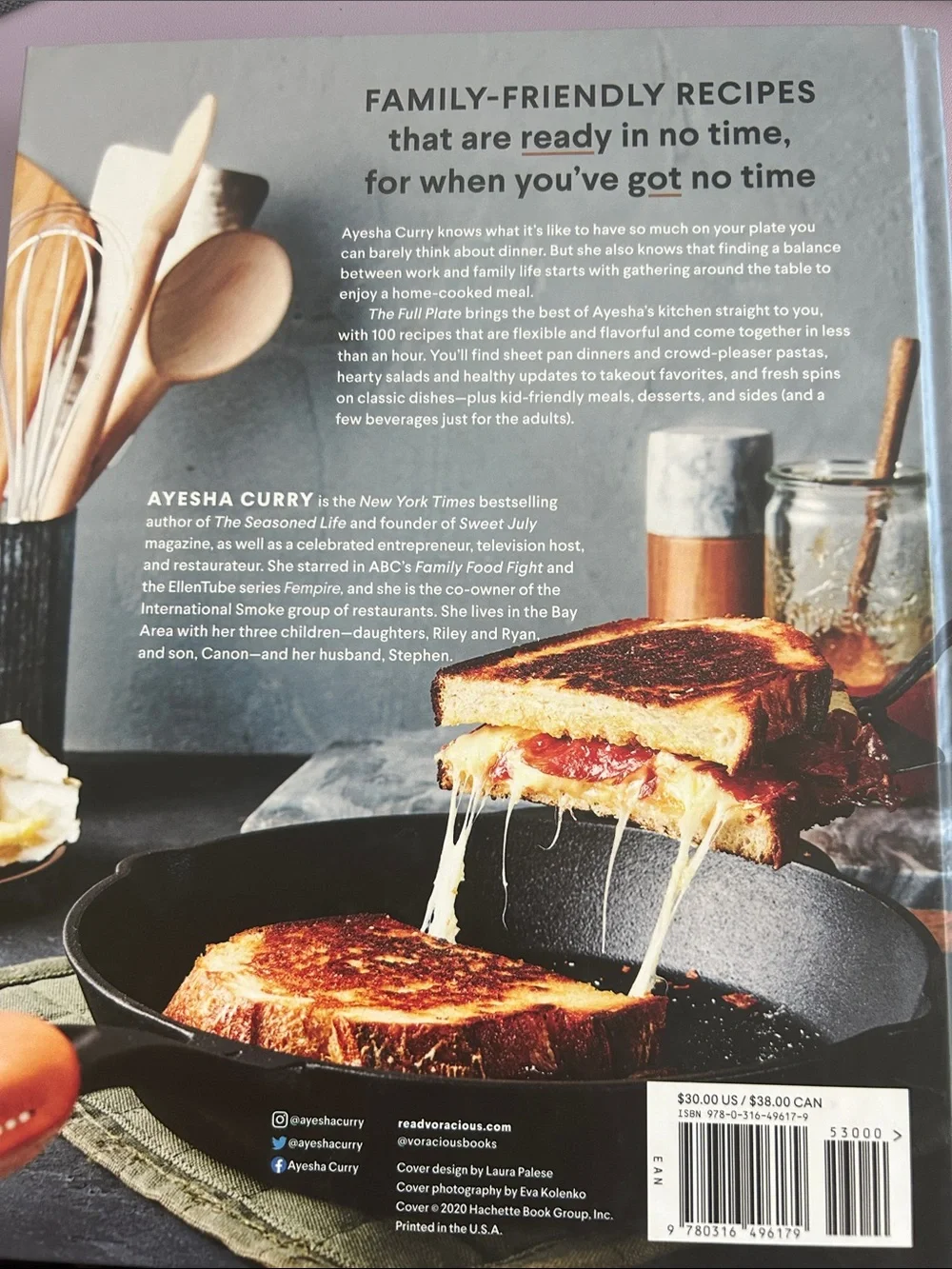N/A hardcover cookbook